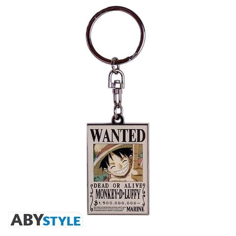 Porte-cles - One Piece - Wanted Luffy - 2